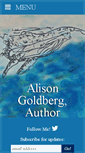 Mobile Screenshot of alisongoldberg.com